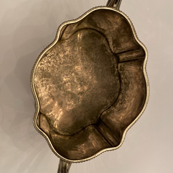 Antique Victorian Silver Plate Waste Bowl - Picture 7 of 12